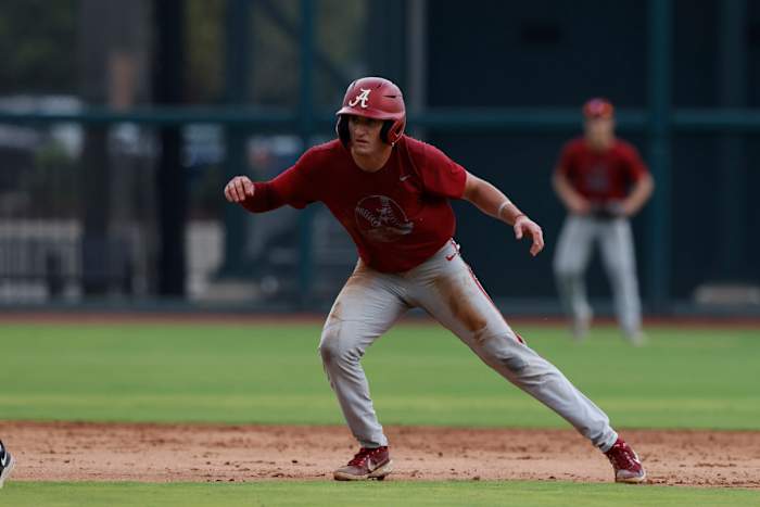 Bryce Eblin, Alabama baseball, 2021 Fall Practice